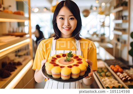 蛋糕店女人 6 AI 生成的圖像 蛋糕店女人 6 AI 生成的圖像 105114598