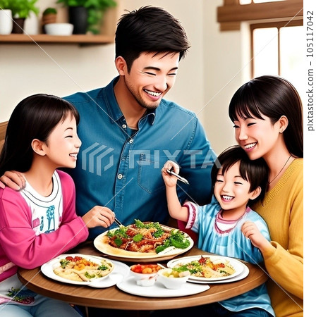 Fun family meal image Fun family meal image 105117042