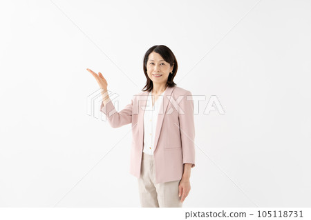 商務高級女性手控股 105118731