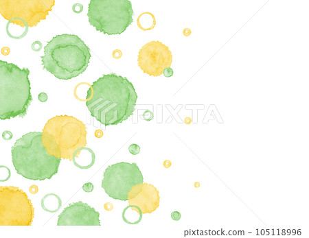 水彩背景圓圈手繪油漆背景 水彩背景圓圈手繪油漆背景 105118996