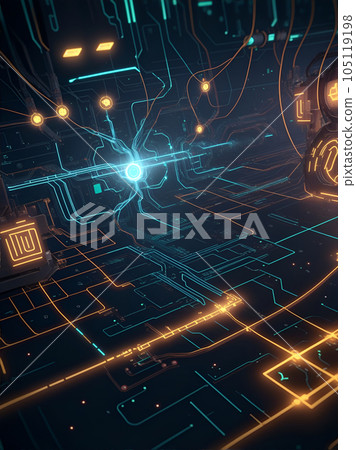 數字世界【AI生成圖像】 105119198