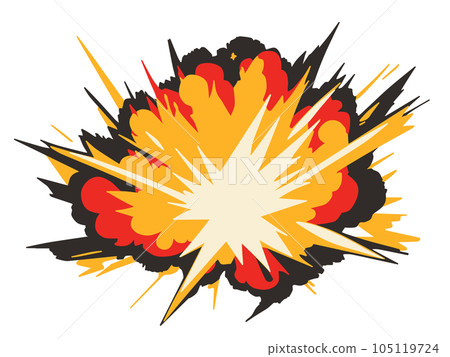 explosion effect - Stock Illustration [105119724] - PIXTA
