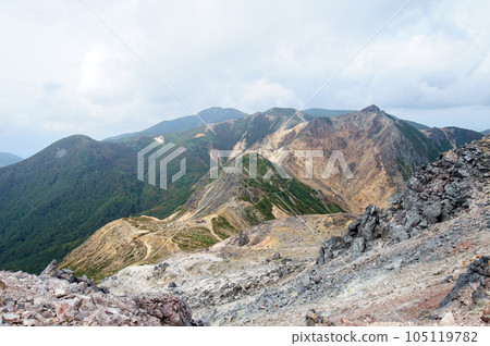 Mt. Chausu - Mt. Asahidake climbing route 105119782