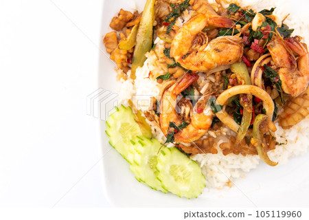 rice with seafood rice with seafood 105119960