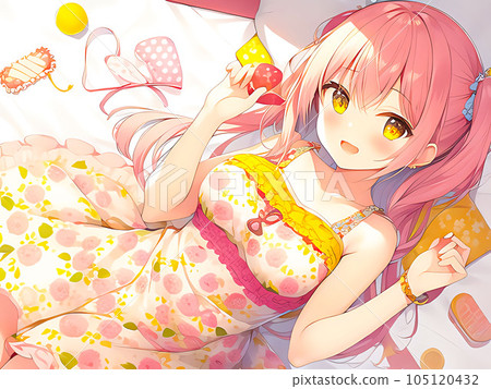 女孩圖材料 105120432