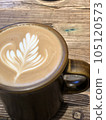 Latte Art Leaves 105120573