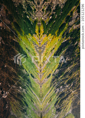 Tatra National Park, Poland. Calm Lake Czarny Staw under Rysy And Summer Mountains Landscape. Beautiful Nature, Scenic View Of Five Lakes Valley. UNESCO World Heritage Site Tatra National Park, Poland. Calm Lake Czarny Staw under Rysy And Summer Mountains Landscape. Beautiful Nature, Scenic View Of Five Lakes Valley. UNESCO World Heritage Site 105121296