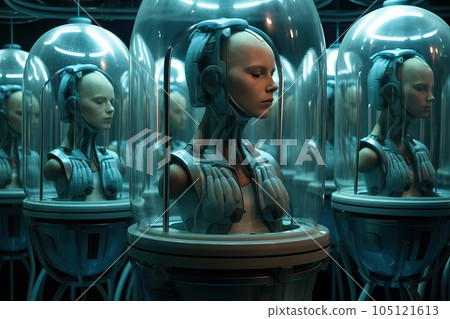 Production of androids to replace humans in difficult and dangerous tasks. Production of androids to replace humans in difficult and dangerous tasks. 105121613