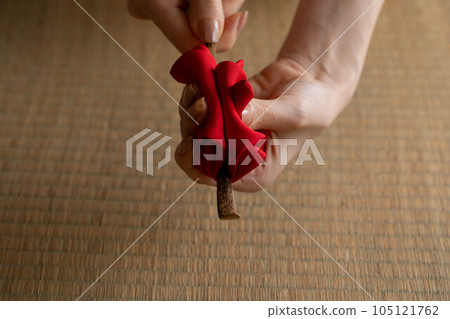 茶道（女人用福莎擦拭茶匙） 105121762