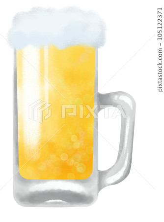 Illustration of delicious draft beer Illustration of delicious draft beer 105122371