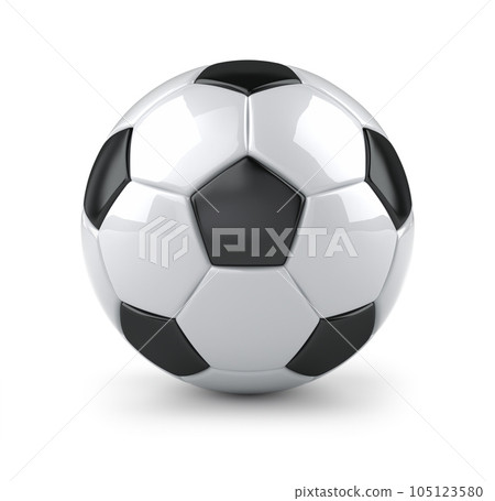 Glossy soccer ball Glossy soccer ball 105123580