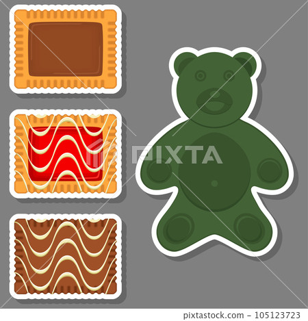 Big set homemade cookie different taste in pastry biscuit Big set homemade cookie different taste in pastry biscuit 105123723