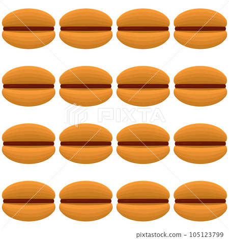 Pattern homemade cookie different taste in pastry biscuit Pattern homemade cookie different taste in pastry biscuit 105123799