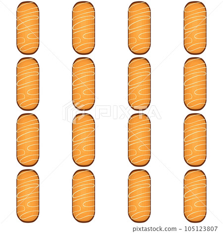 Pattern homemade cookie different taste in pastry biscuit Pattern homemade cookie different taste in pastry biscuit 105123807