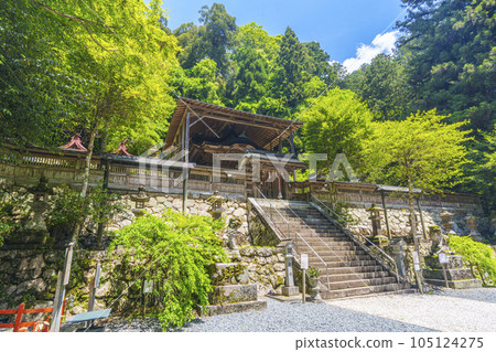養天滿神社本殿、參拜殿（奈良縣櫻井市初瀨） 105124275