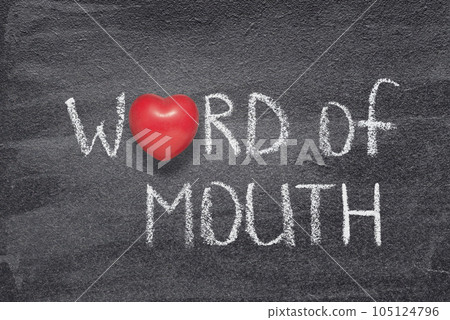 word of mouth heart 105124796
