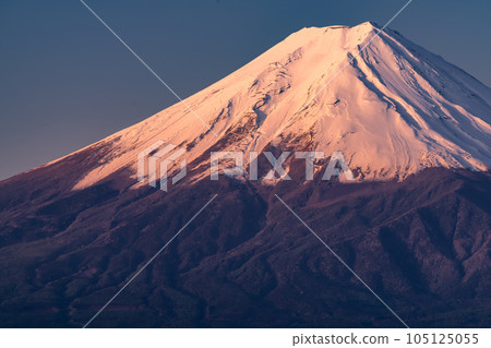 《Yamanashi Prefecture》Mt.Fuji in early summer, virgin forest of fresh green 《Yamanashi Prefecture》Mt.Fuji in early summer, virgin forest of fresh green 105125055