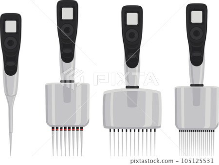 big kit different medical pipette, dropper for laboratory 105125531