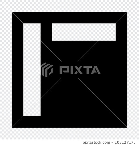 Layouting icon. Suitable for website UI design Layouting icon. Suitable for website UI design 105127173