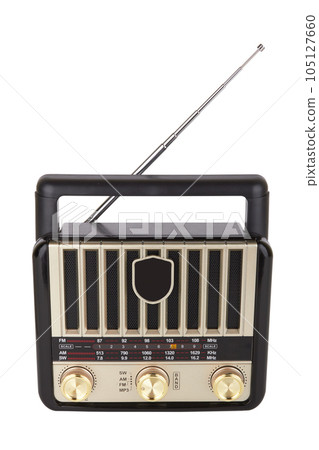 Radio retro portable receiver Radio retro portable receiver 105127660