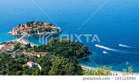 Sveti Stefan island in Montenegro Sveti Stefan island in Montenegro 105128990