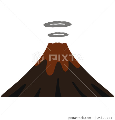 mountain icon in flat style mountain icon in flat style 105129744