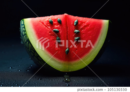 Award-Winning Watermelon. Generative AI 105130330