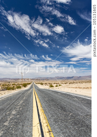Perspective of a road Perspective of a road 105131605