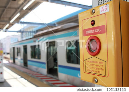 東京地鐵東西線妙傳站“緊急停止按鈕” 105132133