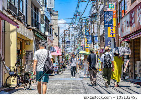 Urban scenery of Ota Ward, Tokyo Ookayama Station 105132455