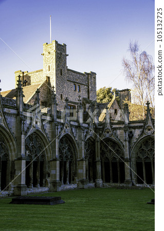 Canterbury Cathedral scenery Canterbury Cathedral scenery 105132725