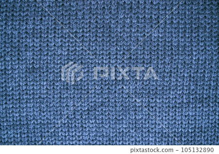 Handmade knitted background with macro woven threads. Handmade knitted background with macro woven threads. 105132890