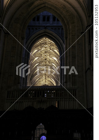 scenery of canterbury cathedral in england 105132953