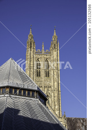 view of canterbury in england view of canterbury in england 105132986