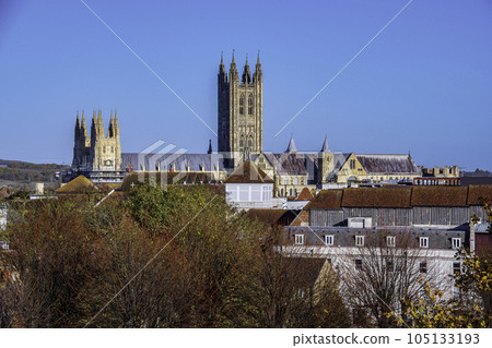 view of canterbury in england 105133193