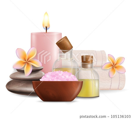 Wellness and spa salon services, vector illustration Wellness and spa salon services, vector illustration 105136103