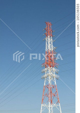 Transmission tower (Ichikawa City, Chiba Prefecture) Transmission tower (Ichikawa City, Chiba Prefecture) 105136503