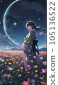 月花美女圖 105136522