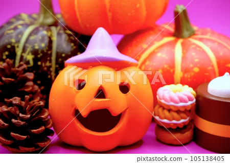 jack o lantern and purple image jack o lantern and purple image 105138405
