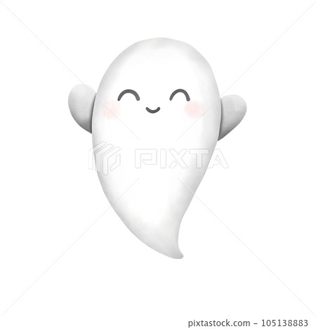 little ghost on halloween little ghost on halloween 105138883