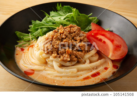 Chilled tantan udon Chilled tantan udon 105141508