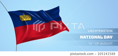Liechtenstein happy national day greeting card, banner vector illustration Liechtenstein happy national day greeting card, banner vector illustration 105141589
