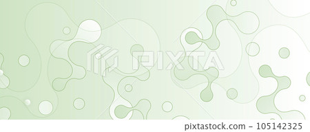 Connecting dots and lines. Global network elements. Geometric abstract technology background. Vector banner design Connecting dots and lines. Global network elements. Geometric abstract technology background. Vector banner design 105142325