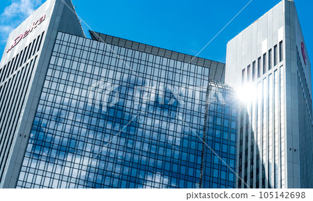 DekaBank headquarters in Frankfurt am Main, Hessen, Germany 105142698