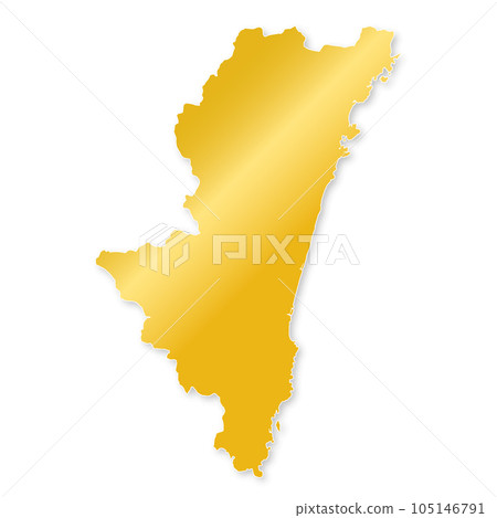 Miyazaki Prefecture Map Miyazaki Prefecture Map 105146791