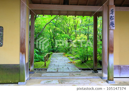 鮮綠色的寶松庵(防府天滿宮) 鮮綠色的寶松庵(防府天滿宮) 105147374