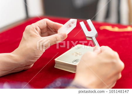 水晶調音師，用音叉敲響的算命師，淨化 105148147