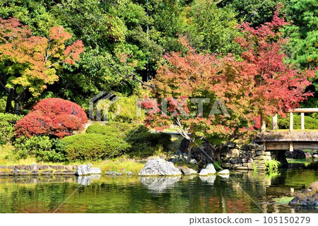 被秋葉環繞的花園 被秋葉環繞的花園 105150279