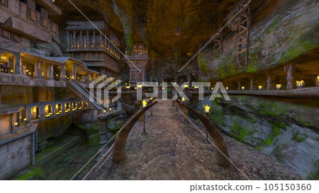 Underground temple 105150360