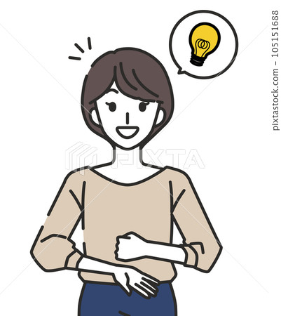 An inspiring woman An inspiring woman 105151688